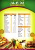 Al-Bida Cafeteria & Juice Stall - Menu 2